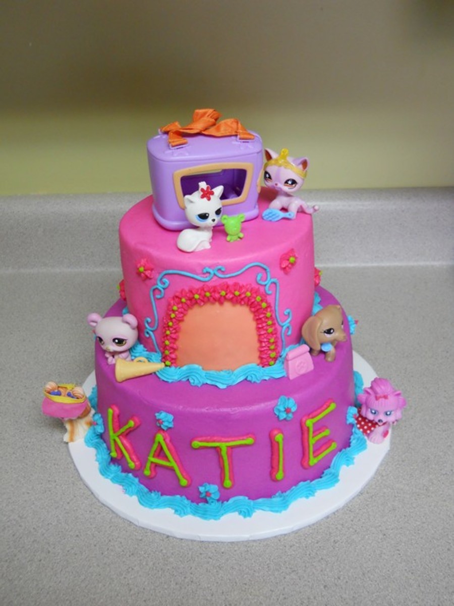 Littlest Pet Shop Cake - CakeCentral.com