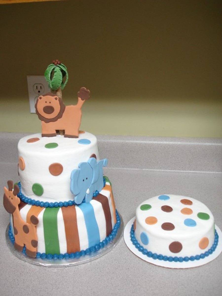 Jungle Animal Cake - CakeCentral.com