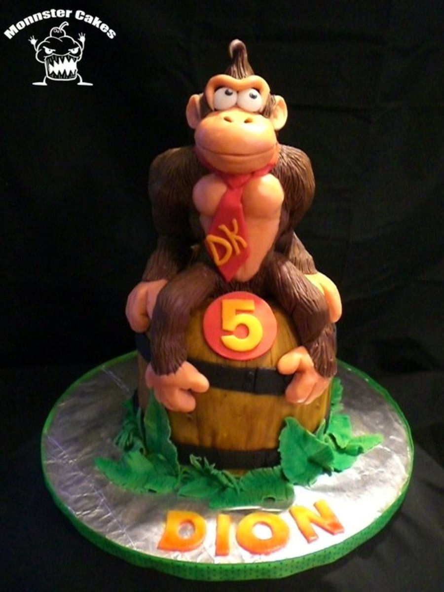 Donkey Kong Cake