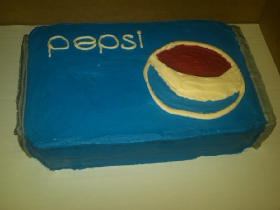 Pepsi Can Cake