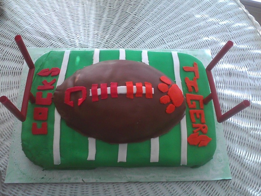 Clemson/carolina Football Game Cake