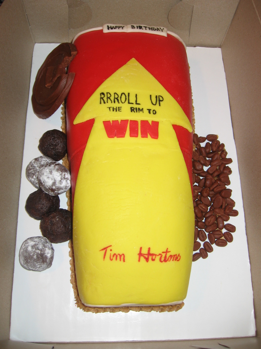 Tim Hortons Birthday Cake