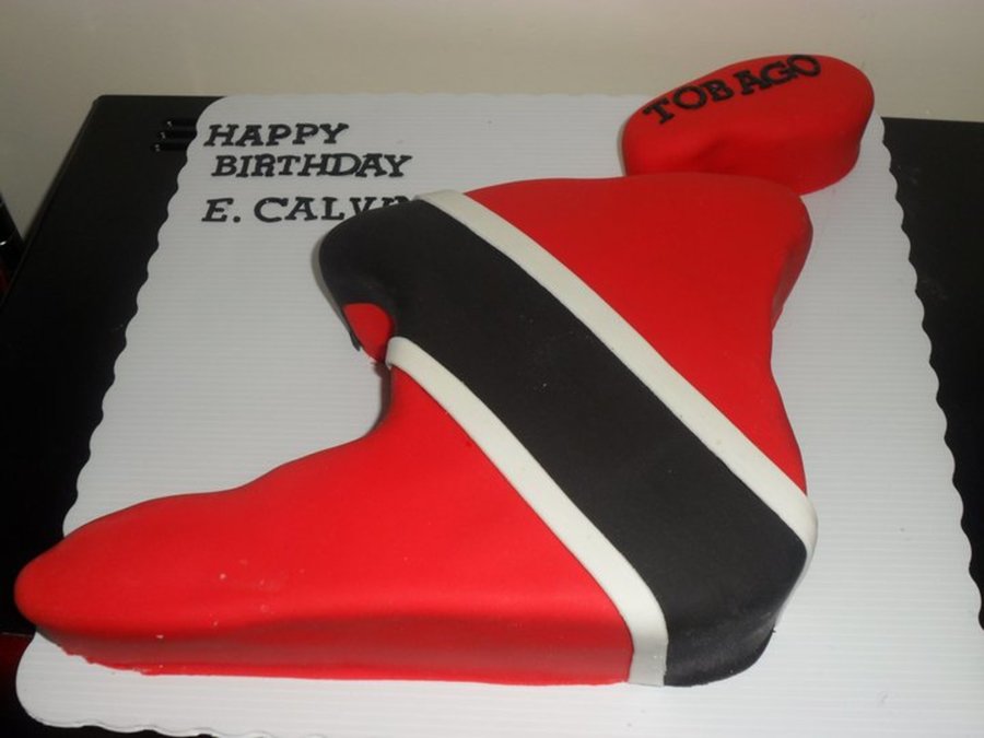 Trinidad And Tobago Birthday Cake