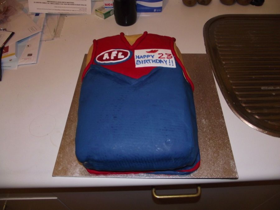 Afl Footy Jumper Cake — free download