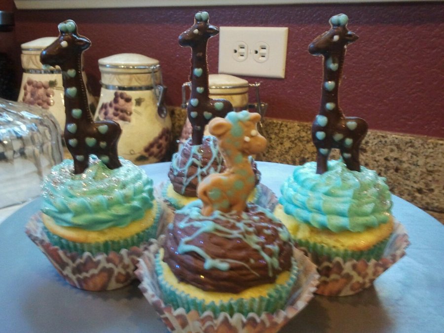 Boys Baby Shower Giraffe Theme
