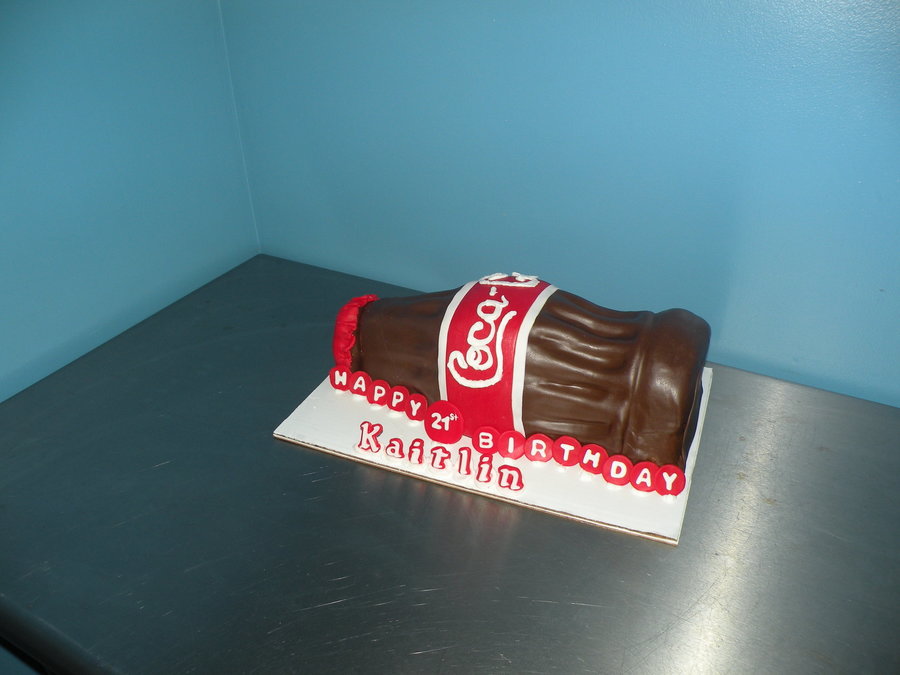 CocaCola Bottle Cake