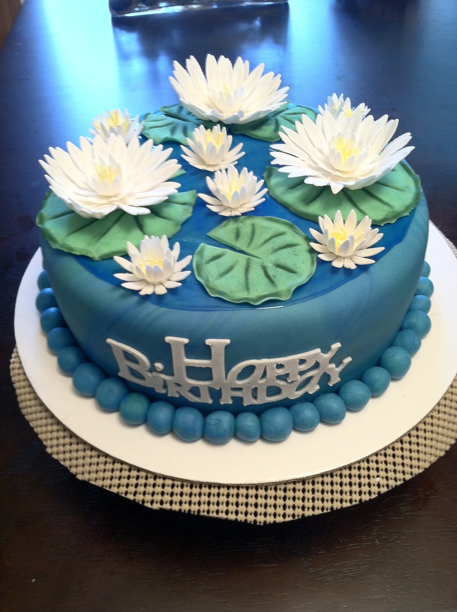 Water Lily Cake