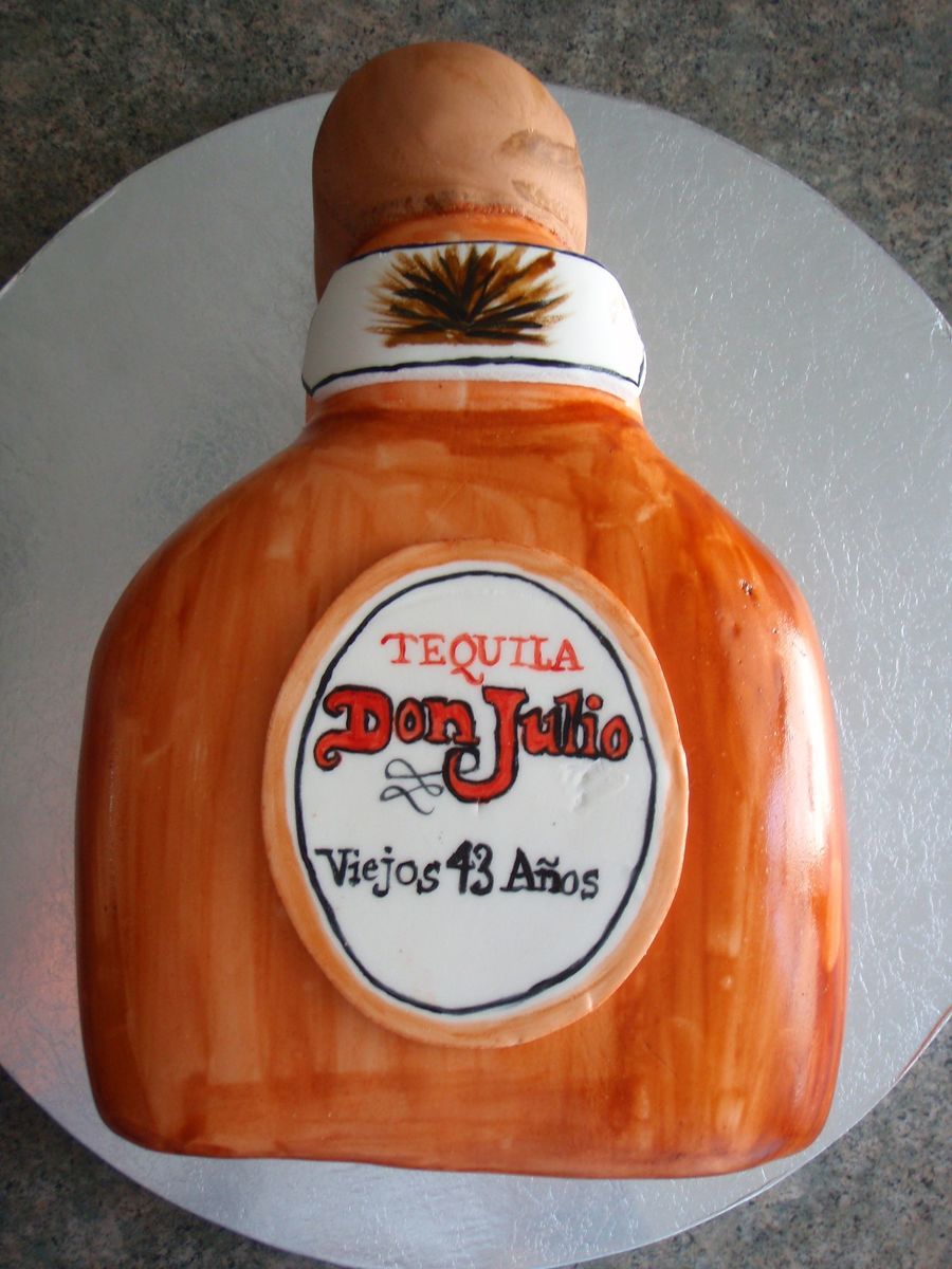 Tequila Bottle Cake