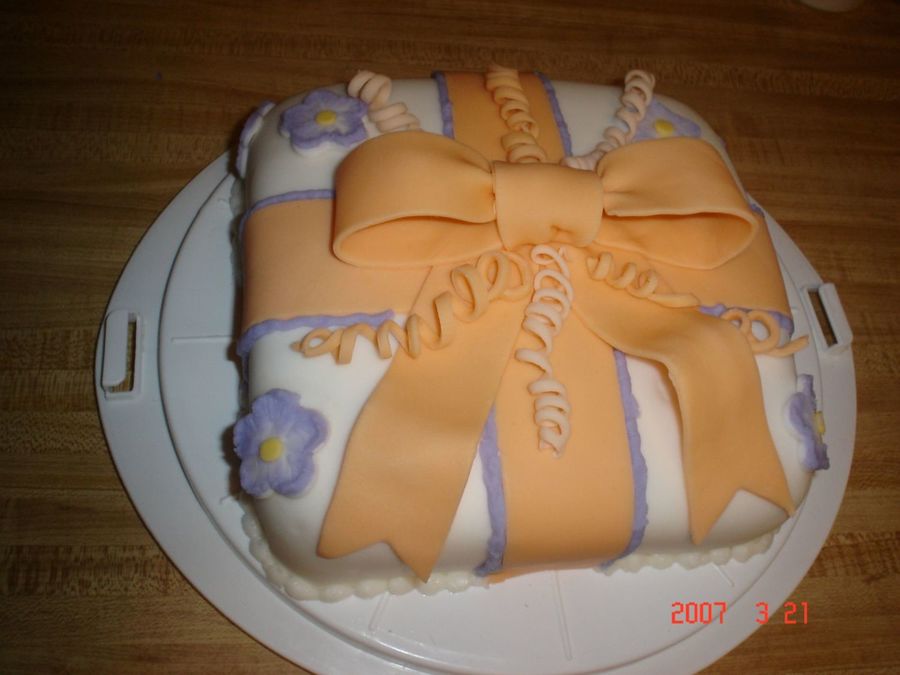 Course Iii Fondant Cake