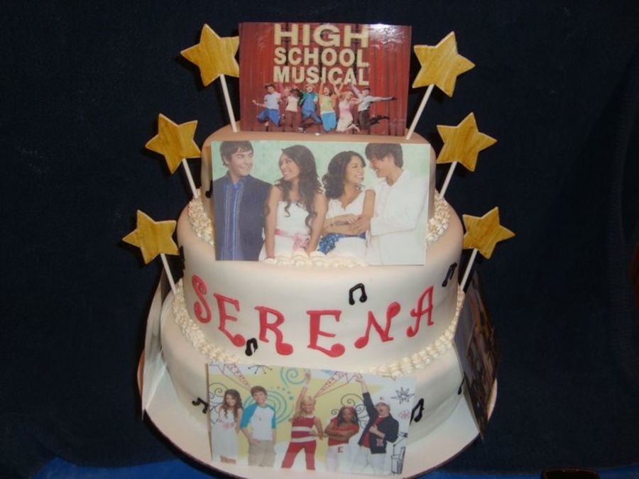 Serenas High School Musical Birthday Cakecentral