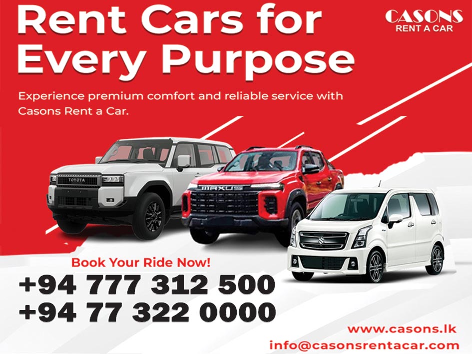 Rent car for every purpose – Adz.lk – Classified Ads & Directory Listing