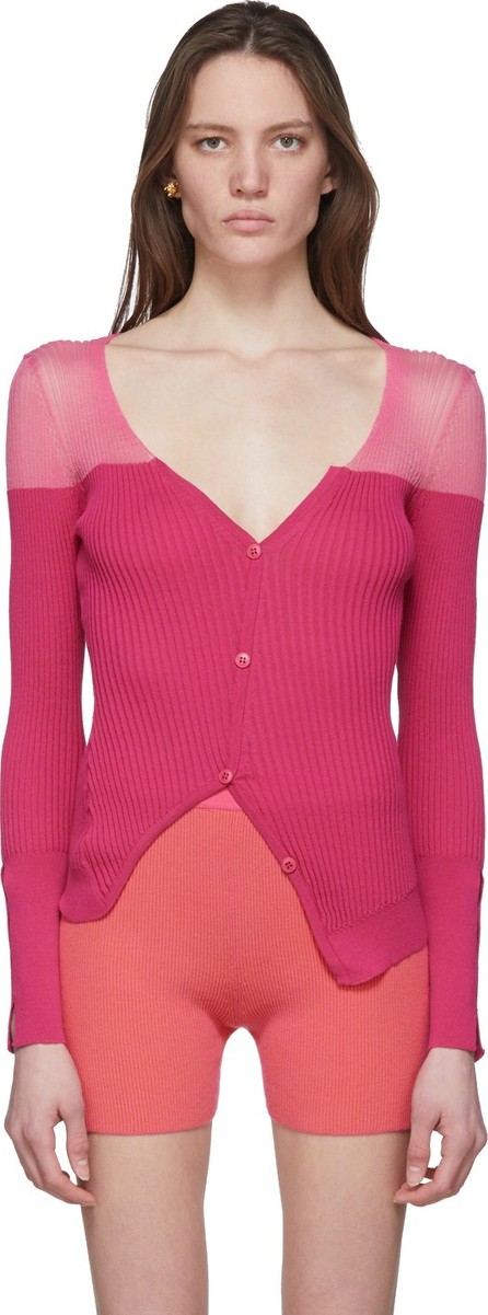 jacquemus cardigan tordu