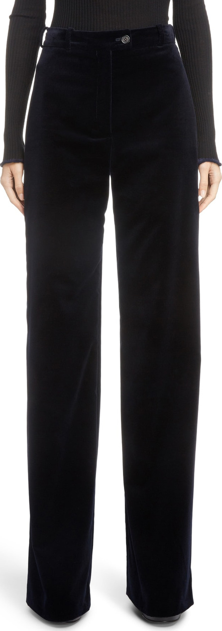 Acne Studios Wide Leg Velvet Pants - Luxed