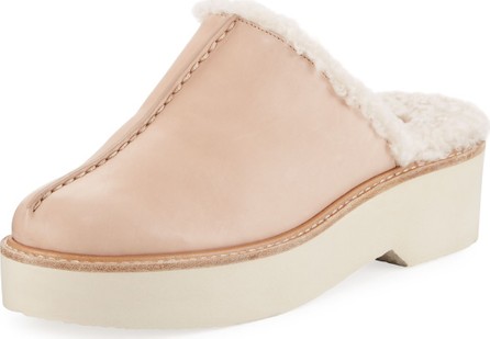shearling lined clogs