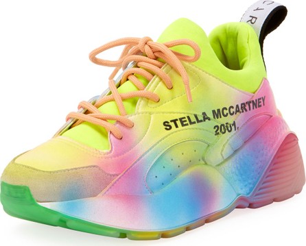 stella mccartney rainbow eclypse platform sneakers