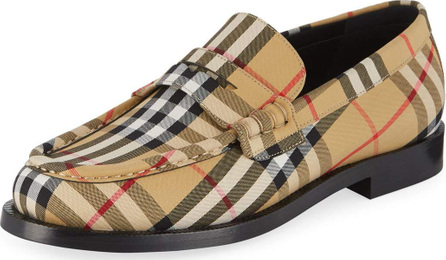 burberry penny loafers