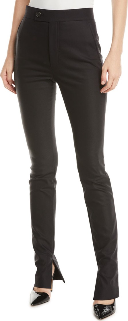 Helmut Lang Femme Lo High-Waist Split 