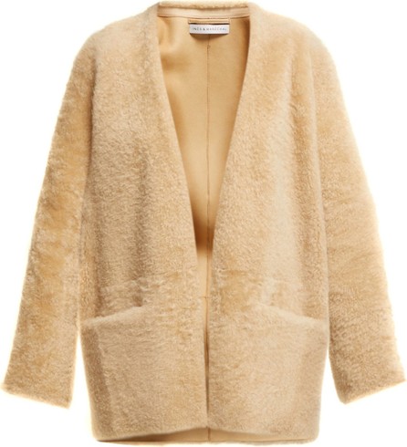 ines & marechal shearling coat