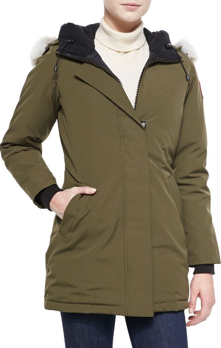 Canada Goose Victoria Fur-Hood Parka Jacket - Luxed