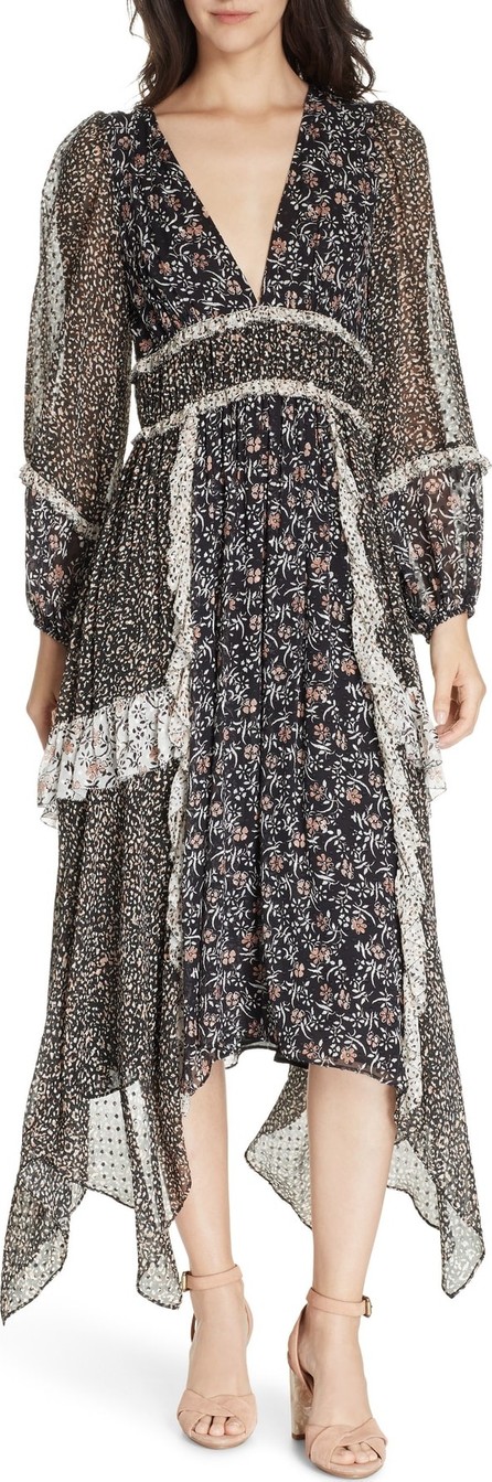 Ulla Johnson Primrose Floral Print Silk 