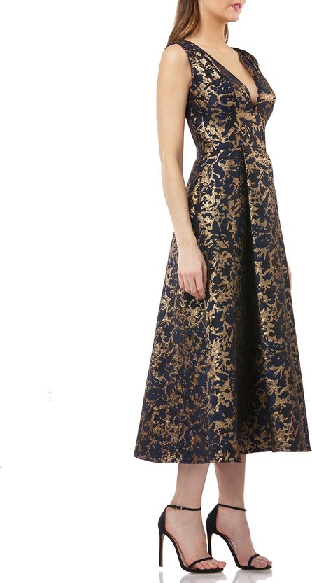 fit and flare midi cocktail dress