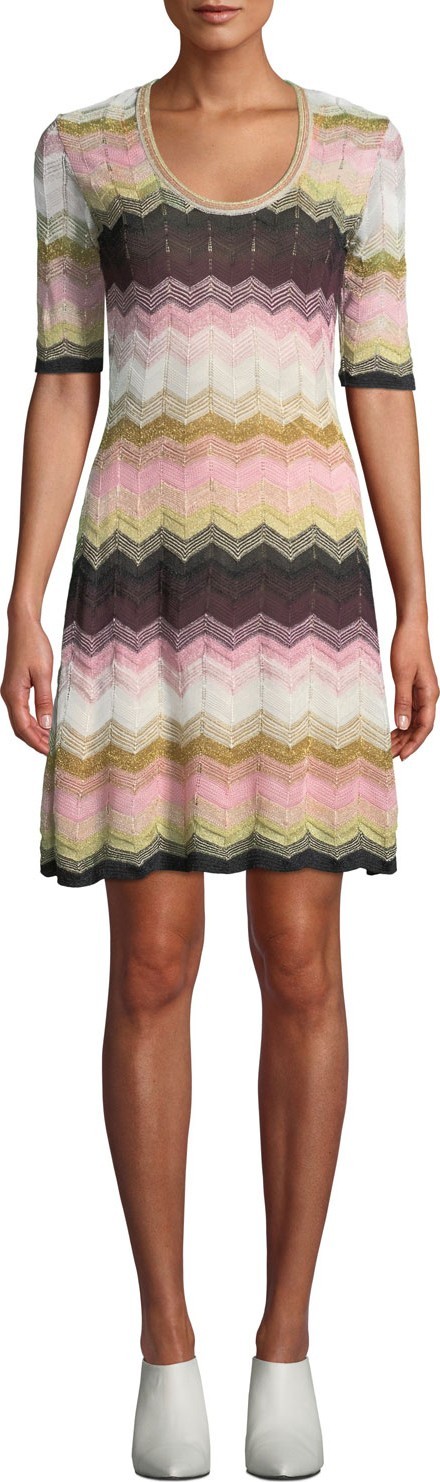 M Missoni Short Chevron Jacquard Short 