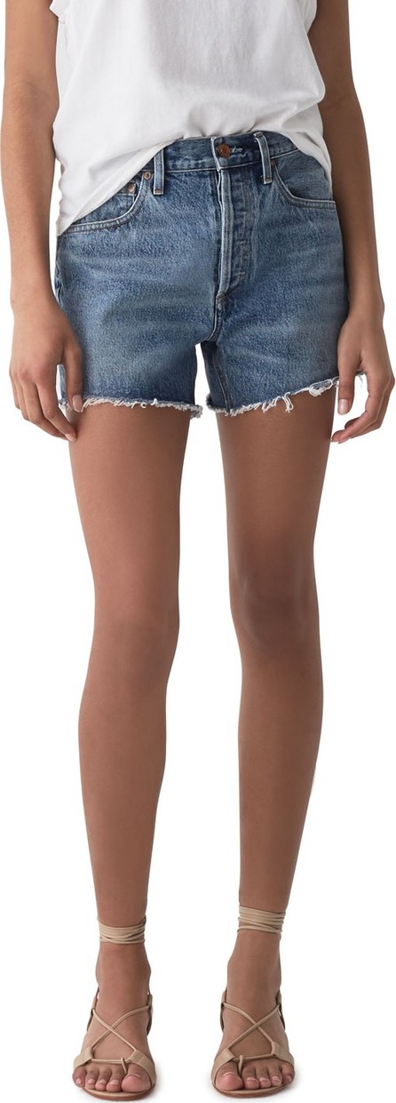 Agolde Micah Boyfriend Denim Shorts - Luxed