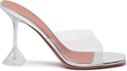 Amina Muaddi '''''''Lupita' clear PVC 