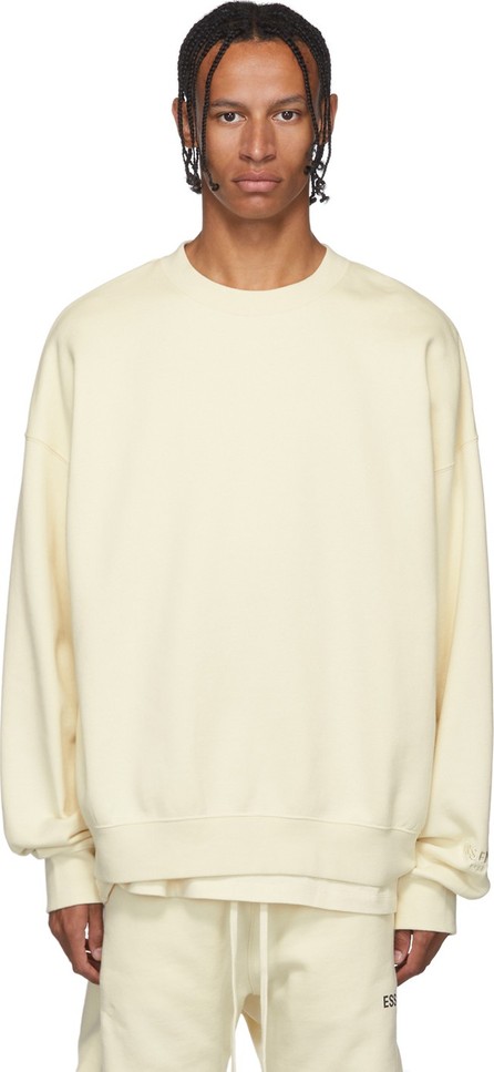 off white crew neck sweatshirt