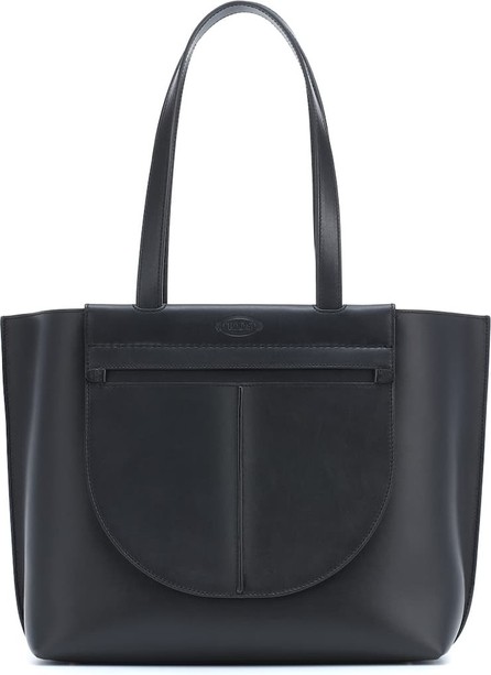 tods pocket medium leather shopper