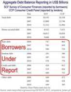 U.S. Debt Surveys 2004-2010