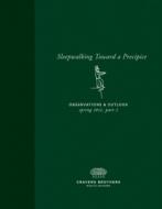 Sleepwalking Toward a Precipice, Part II