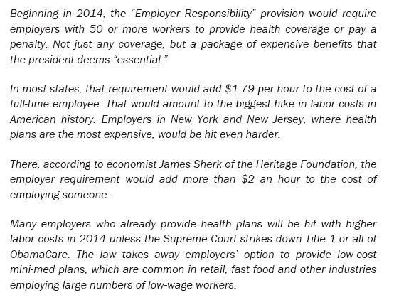 Affordable Care Act Impact on Small Business Excerpt - IBD Op Ed - 6-21-12.png