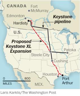 Keystone XL pipeline may threaten aquifer that irrigates much of the central U.S. - The Washington Post