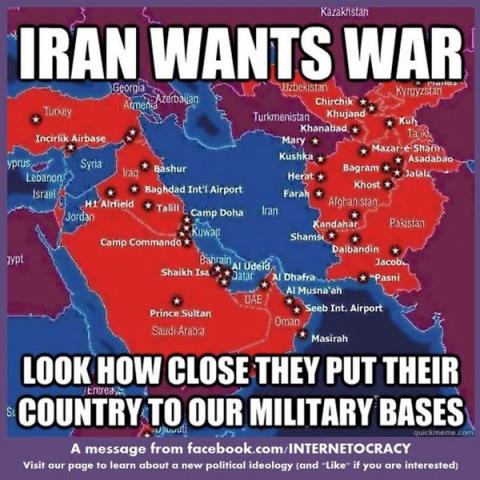 Iran us war bases