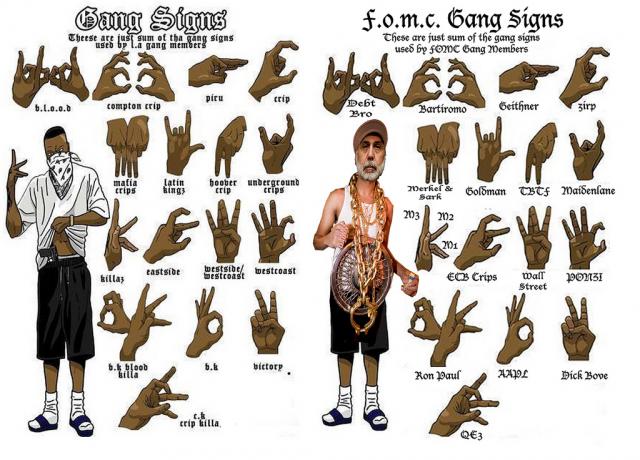 FOMC GANG SIGNS