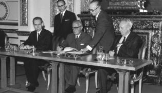 1968's Non-Proliferation Treaty Signing 