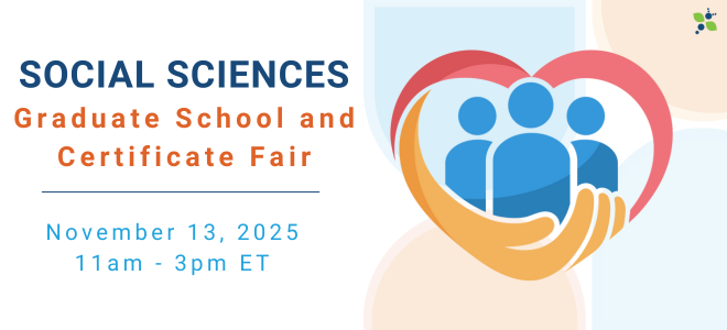 Social Sciences Graduate School and Certificate Fair Banner