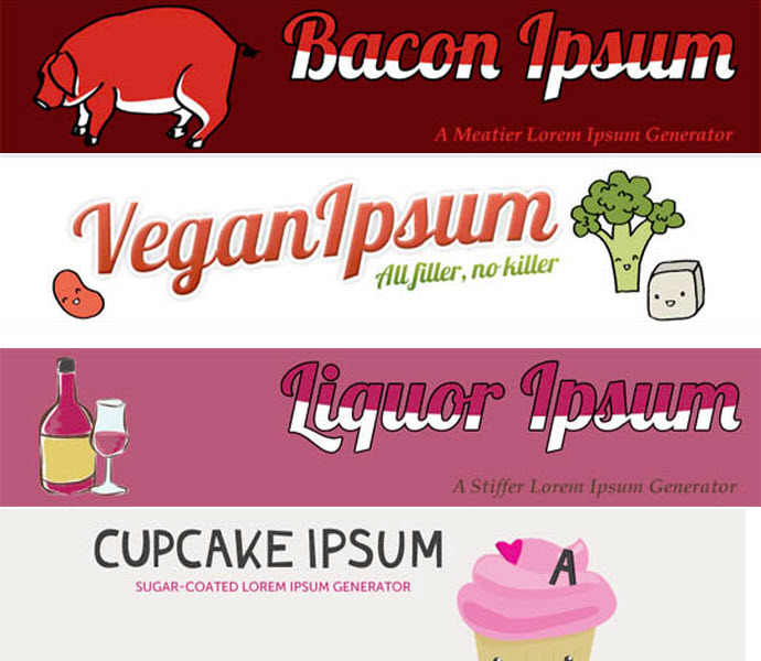 12 Unconventional Image and Text Placeholder Resources