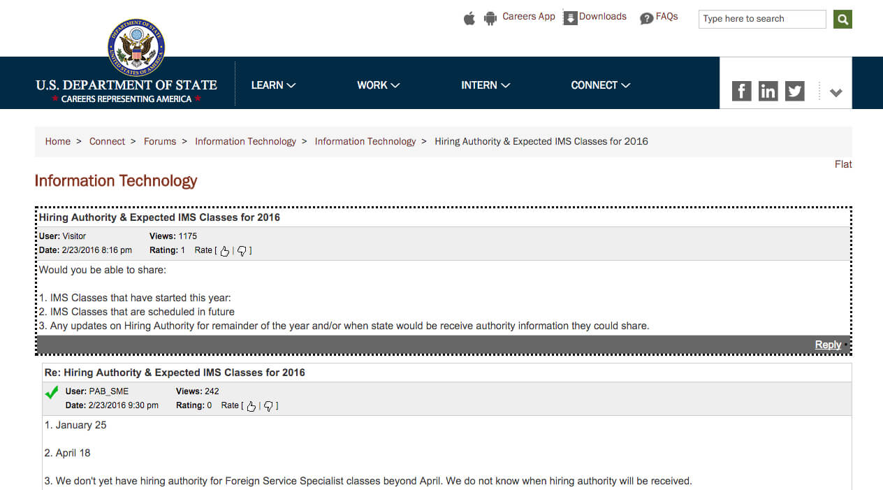 How to Get .Gov backlinks for your website or blog U.S. Department of State website
