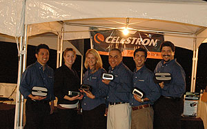 Celestron team at Griffith reopening