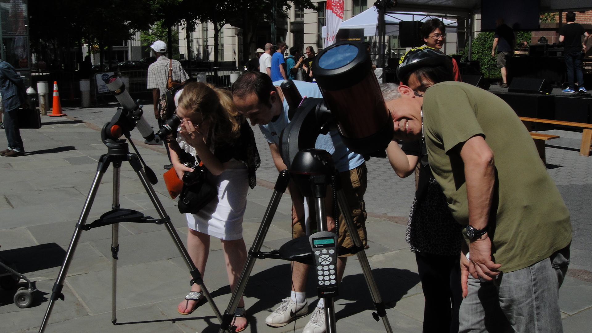Observing the Sun at World Science Festival 2013