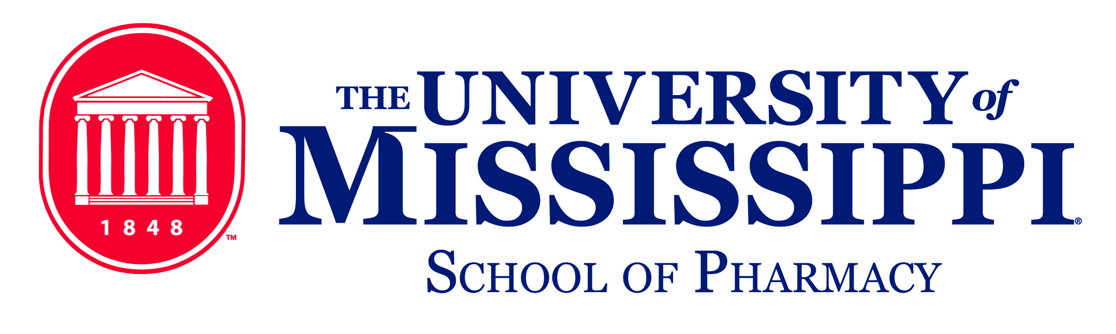 University of Mississippi School of Pharmacy Logo