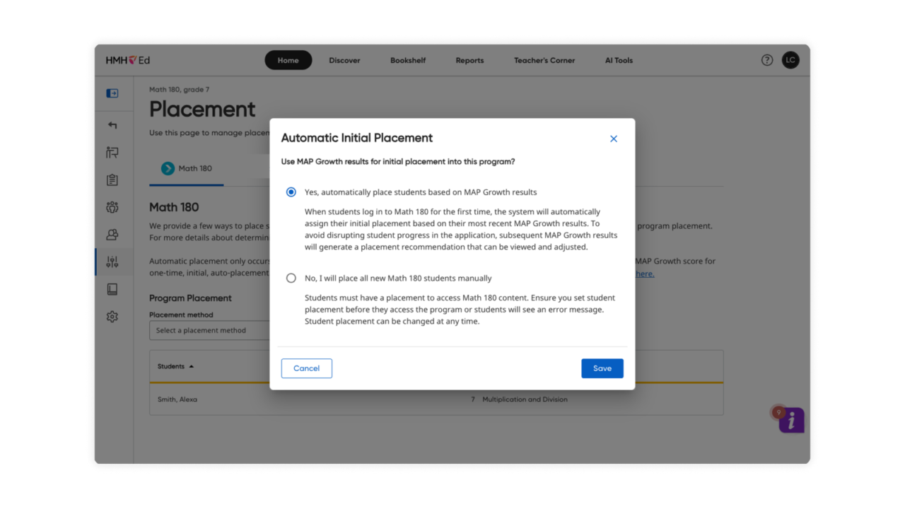 Math180 Placement 1 WF2158400 August