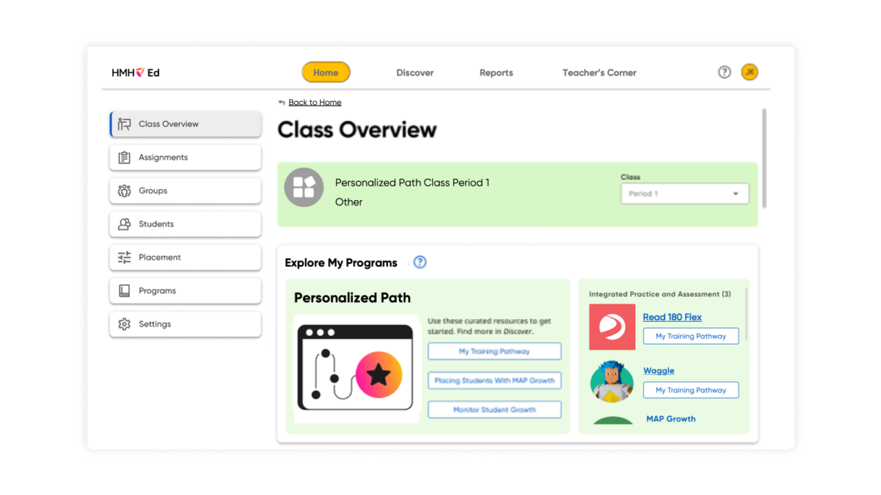 P Path Main Screen WF2158400 August