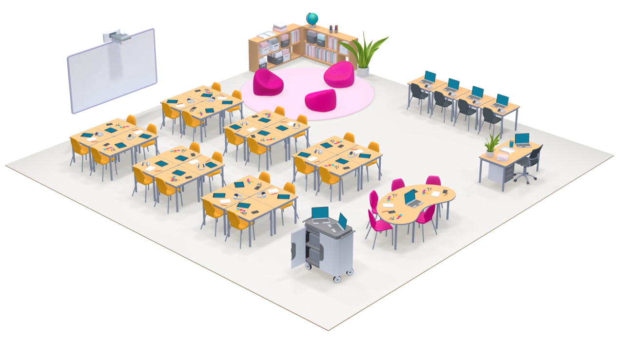 WF2255614 Classroom illustration