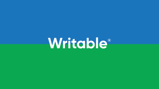 Writable logo