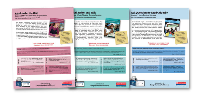 Download a Free Toolkit Lesson