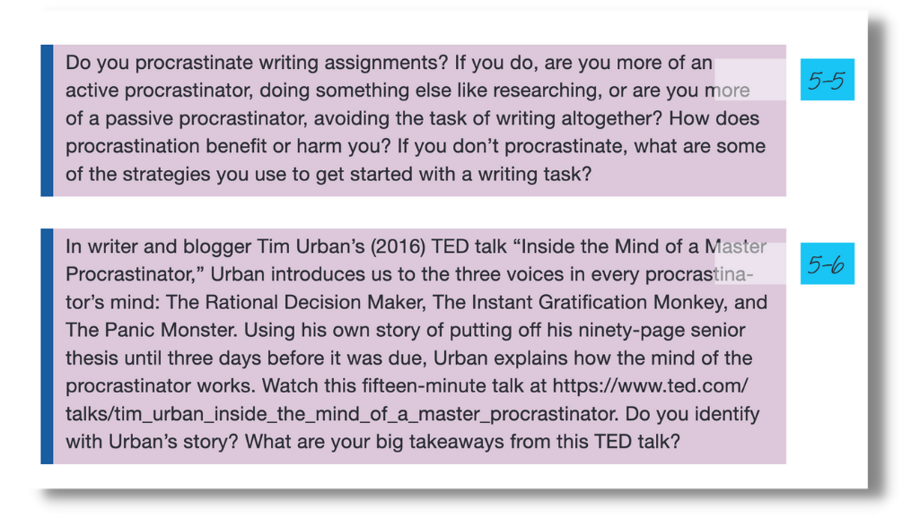 Liz Prather The Confidence to Write Procrastination Blog Graphic 5-5 + 5-6 Clear