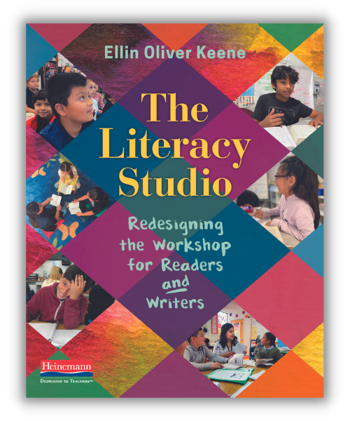 The Literacy Studio by Ellin Oliver Keene Book Cover Blog Element
